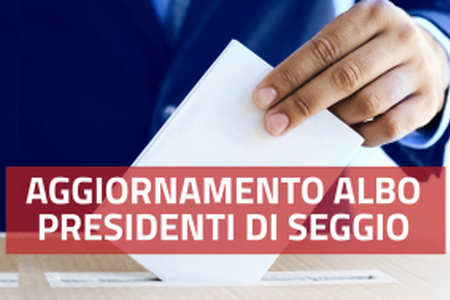 AGGIORNAMENTO ALBO PRESIDENTI DI SEGGIO